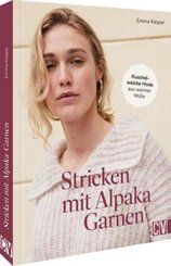 Stricken mit Alpaka-Garnen