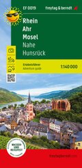Rhein - Ahr - Mosel, Freizeitkarte 1:140.000, freytag & berndt