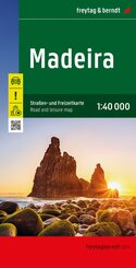 Madeira, Straßen- und Freizeitkarte 1:40.000, freytag & berndt