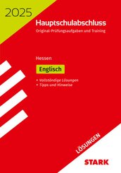 STARK Lösungen zu Original-Prüfungen und Training Hauptschulabschluss 2025 - Englisch - Hessen