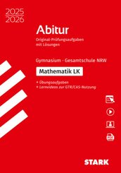 STARK Mathematik LK - Abitur 2025/2026 NRW - Pr&uuml;fungsvorbereitung, m. 1 Buch, m. 1 Beilage
