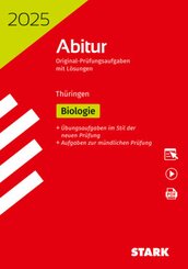 STARK Abiturpr&uuml;fung Th&uuml;ringen 2025 - Biologie, m. 1 Buch, m. 1 Beilage