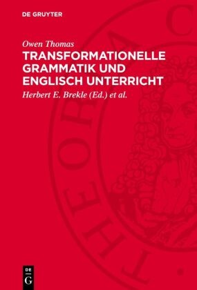 Transformationelle Grammatik und Englisch Unterricht