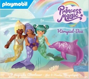 Playmobil - Princess Magic - Hörspiel-Box, 3 Audio-CD - Folge.4-6