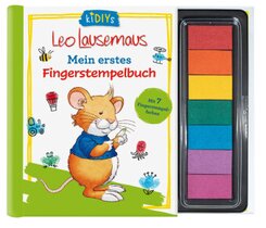 Leo Lausemaus - Mein erstes Fingerstempelbuch Mit 7 Fingerstempelfarben