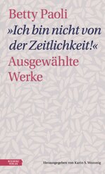 "Ich bin nicht von der Zeitlichkeit"