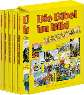 Comic-Reihe "Die Bibel im Bild". 50 Jahre-Jubiläumsausgabe. Kinderbuch-Klassiker ab 8 Jahren mit Geschichten aus dem Alt