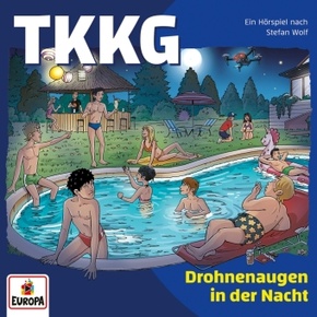 Ein Fall für TKKG - Drohnenaugen in der Nacht, 2 Audio-CD