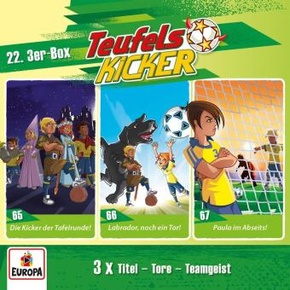 Teufelskicker, 3 Audio-CD - Box.22