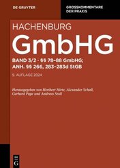 Gesetz betreffend die Gesellschaften mit beschränkter Haftung (GmbHG): §§ 78-88; Anh. §§ 266, 283-283d StGB