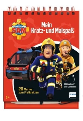 Mein Kratz- und Malspaß - Feuerwehrmann Sam