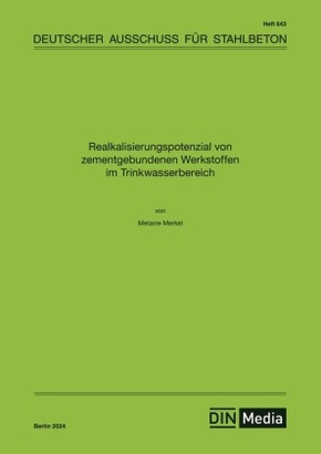 Realkalisierungspotenzial von zementgebundenen Werkstoffen im Trinkwasserbereich