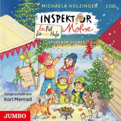 Inspektor Möhre. Ein Fall für vier Hufe. Spuren im Schnee, 2 Audio-CD