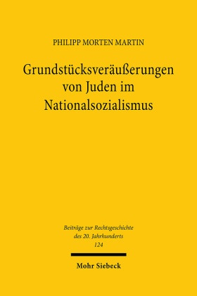 Grundstücksveräußerungen von Juden im Nationalsozialismus