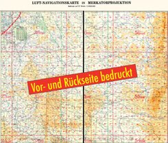 LUFT-NAVIGATIONSKARTE: West-Rußland März 1941(Plano)