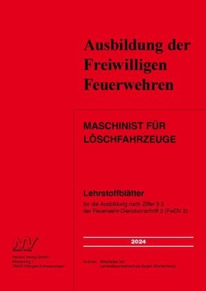 Maschinist für Löschfahrzeuge