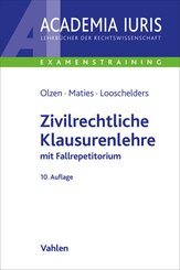 Zivilrechtliche Klausurenlehre