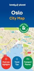 Lonely Planet Oslo City Map