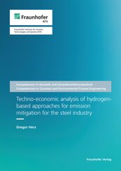 Techno-economic analysis of hydrogen-based approaches for emission mitigation for the steel industry