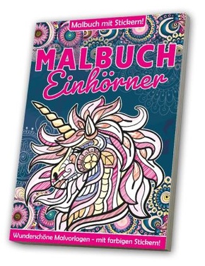 Malbuch: Erwachsene  Fantasiewelt / Einhörner & Fabelwesen