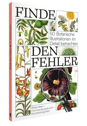 Finde den Fehler - 50 Botanische Illustrationen