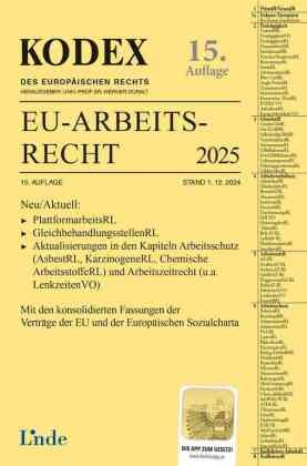 KODEX EU-Arbeitsrecht 2025