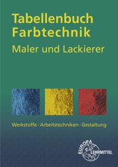 Tabellenbuch Farbtechnik Maler und Lackierer