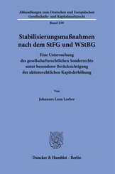 Stabilisierungsmaßnahmen nach dem StFG und WStBG