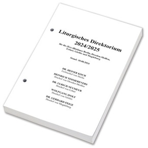 Liturgisches Direktorium 2024/2025