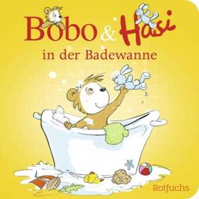 Bobo & Hasi in der Badewanne