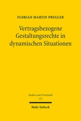 Vertragsbezogene Gestaltungsrechte in dynamischen Situationen