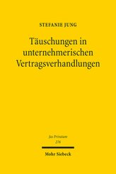 Täuschungen in unternehmerischen Vertragsverhandlungen