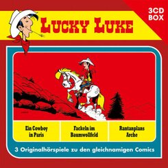 Lucky Luke - 3-CD Hörspielbox, 3 Audio-CDs - Box.3