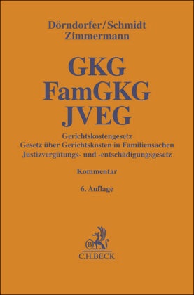 Gerichtskostengesetz, Gesetz über Gerichtskosten in Familiensachen, Justizvergütungs- und -entschädigungsgesetz. GKG, Fa