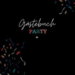 Gästebuch Party- Gästebuch Blanko