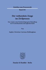 Der vorbereitete Zeuge im Zivilprozess