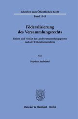 Föderalisierung des Versammlungsrechts