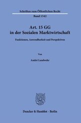 Art. 15 GG in der Sozialen Marktwirtschaft