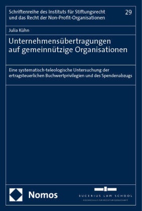 Unternehmensübertragungen auf gemeinnützige Organisationen