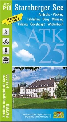 ATK25-P10 Starnberger See (Amtliche Topographische Karte 1:25000)