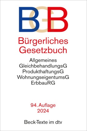 Bürgerliches Gesetzbuch BGB