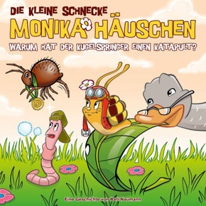 Die kleine Schnecke Häuschen - Warum hat der Kugelspringer einen Katapult?, 1 Audio-CD