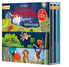 Der kleine Drache Kokosnuss - Abenteuer zur Geisterstunde, 3 Audio-CD