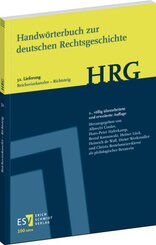 Handwörterbuch zur deutschen Rechtsgeschichte (HRG) - Lieferungsbezug - -  - Lieferung 32: Reichsvizekanzler-Richtsteig