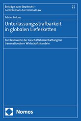 Unterlassungsstrafbarkeit in globalen Lieferketten