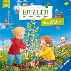 Lotta liebt die Natur - Sach-Bilderbuch über Umweltschutz ab 2 Jahre, Kinderbuch ab 2 Jahre, erstes Sachwissen, Pappbild