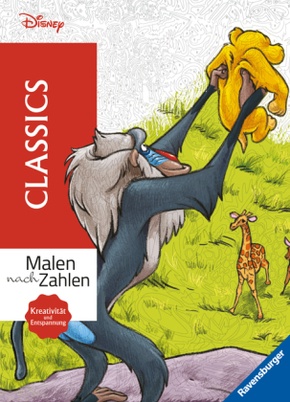 Malen nach Zahlen Disney: Classics - Disney Malbuch für Erwachsene mit 100 Motiven