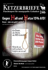 Gegen Haß und Hetze 15% AfD! Bravo - aber wie gehts weiter?