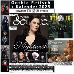 Sonic Seducer 09/2024 + Gothic Fetisch Kalender 2025 + M'era Luna Sticker + CD