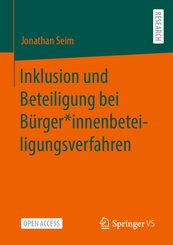 Inklusion und Beteiligung bei Bürger_innenbeteiligungsverfahren